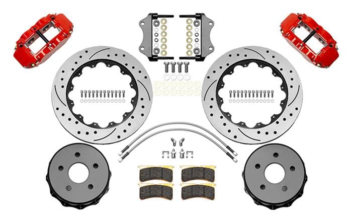 Wilwood Disc Brakes Wilwood Forged Narrow Superlite 4R Big Brake Rear Brake Kits 140-16179-DR Autofit