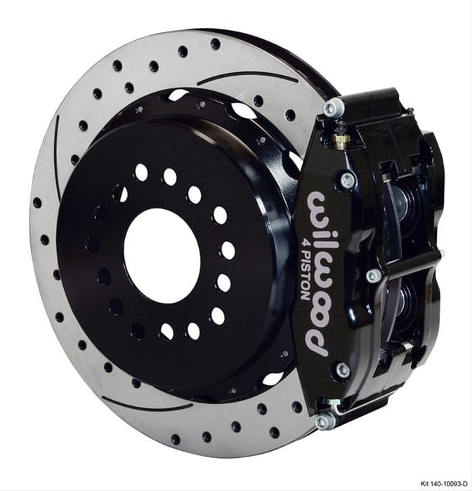 Wilwood Disc Brakes Wilwood Forged Narrow Superlite 4R Big Brake Rear Parking Brake Kits 140-10093-D Autofit