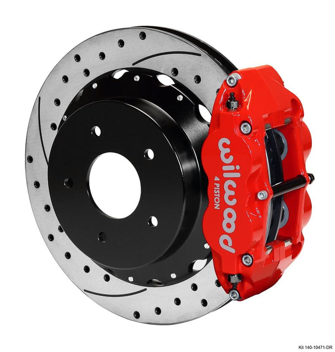 Wilwood Disc Brakes Wilwood Forged Narrow Superlite 4R Big Brake Rear Parking Brake Kits 140-10471-DR Autofit