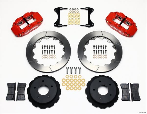 Wilwood Disc Brakes Wilwood Forged Narrow Superlite 4R Big Brake Rear Parking Brake Kits 140-10471-R Autofit