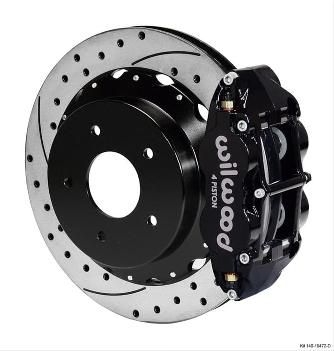 Wilwood Disc Brakes Wilwood Forged Narrow Superlite 4R Big Brake Rear Parking Brake Kits 140-10472-D Autofit