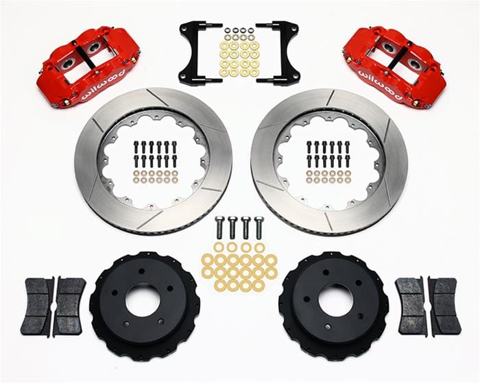 Wilwood Disc Brakes Wilwood Forged Narrow Superlite 4R Big Brake Rear Parking Brake Kits 140-10472-R Autofit