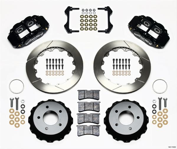 Wilwood Disc Brakes Wilwood Forged Narrow Superlite 4R Big Brake Rear Parking Brake Kits 140-11920 Autofit