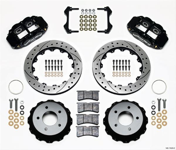 Wilwood Disc Brakes Wilwood Forged Narrow Superlite 4R Big Brake Rear Parking Brake Kits 140-11920-D Autofit