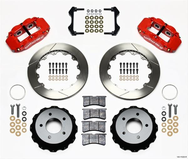 Wilwood Disc Brakes Wilwood Forged Narrow Superlite 4R Big Brake Rear Parking Brake Kits 140-11920-R Autofit