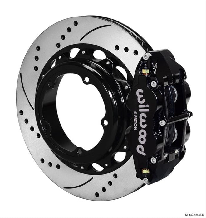 Wilwood Disc Brakes Wilwood Forged Narrow Superlite 4R Big Brake Rear Parking Brake Kits 140-12436-D Autofit