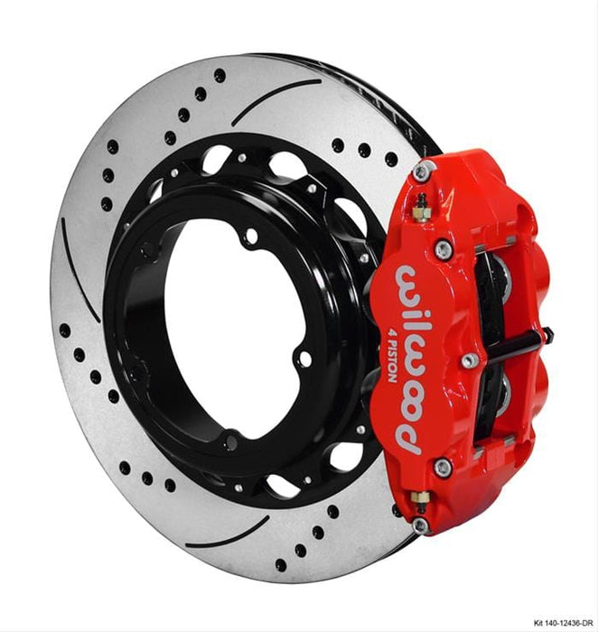 Wilwood Disc Brakes Wilwood Forged Narrow Superlite 4R Big Brake Rear Parking Brake Kits 140-12436-DR Autofit