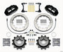 Wilwood Disc Brakes Wilwood Forged Narrow Superlite 4R Big Brake Rear Parking Brake Kits 140-12878 Autofit