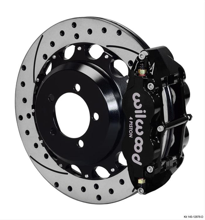 Wilwood Disc Brakes Wilwood Forged Narrow Superlite 4R Big Brake Rear Parking Brake Kits 140-12878-D Autofit