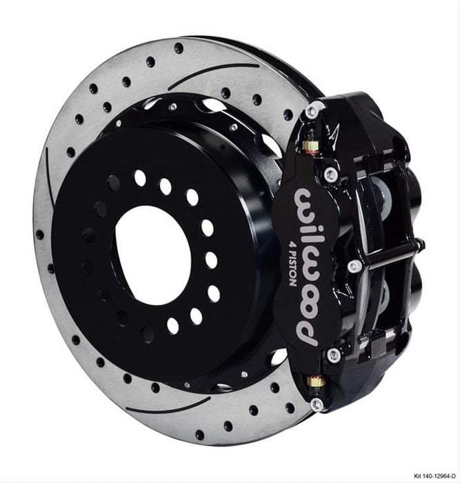 Wilwood Disc Brakes Wilwood Forged Narrow Superlite 4R Big Brake Rear Parking Brake Kits 140-12964-D Autofit