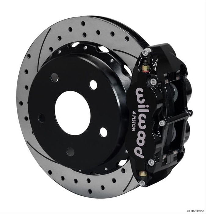 Wilwood Disc Brakes Wilwood Forged Narrow Superlite 4R Big Brake Rear Parking Brake Kits 140-13332-D Autofit