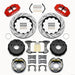 Wilwood Disc Brakes Wilwood Forged Narrow Superlite 4R Big Brake Rear Parking Brake Kits 140-13666-DR Autofit