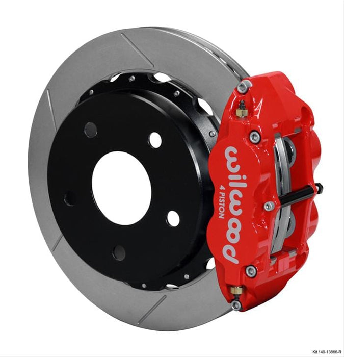 Wilwood Disc Brakes Wilwood Forged Narrow Superlite 4R Big Brake Rear Parking Brake Kits 140-13666-R Autofit