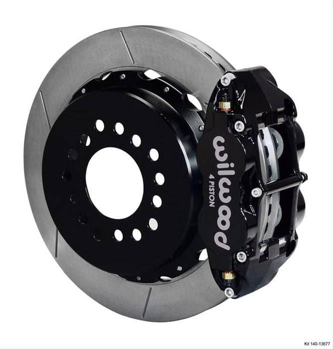 Wilwood Disc Brakes Wilwood Forged Narrow Superlite 4R Big Brake Rear Parking Brake Kits 140-13677 Autofit