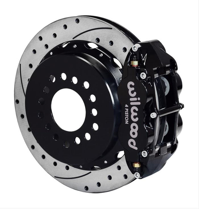 Wilwood Disc Brakes Wilwood Forged Narrow Superlite 4R Big Brake Rear Parking Brake Kits 140-13677-D Autofit