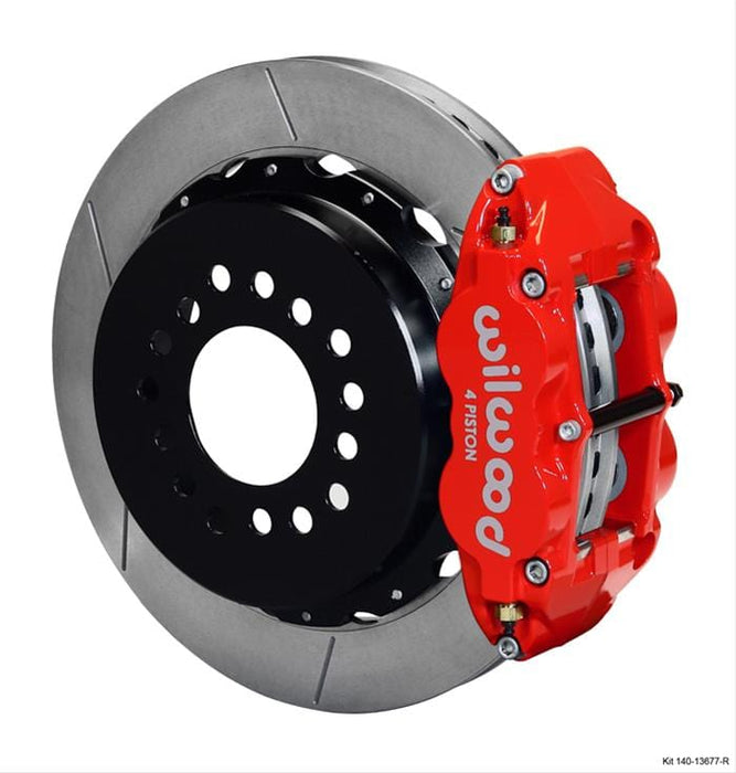 Wilwood Disc Brakes Wilwood Forged Narrow Superlite 4R Big Brake Rear Parking Brake Kits 140-13677-R Autofit