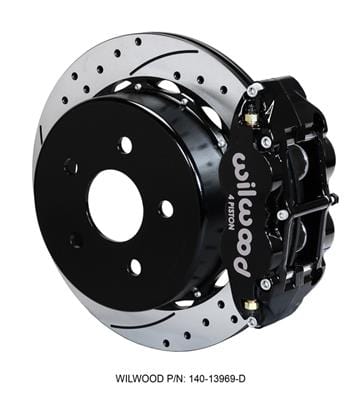 Wilwood Disc Brakes Wilwood Forged Narrow Superlite 4R Big Brake Rear Parking Brake Kits 140-13969-D Autofit
