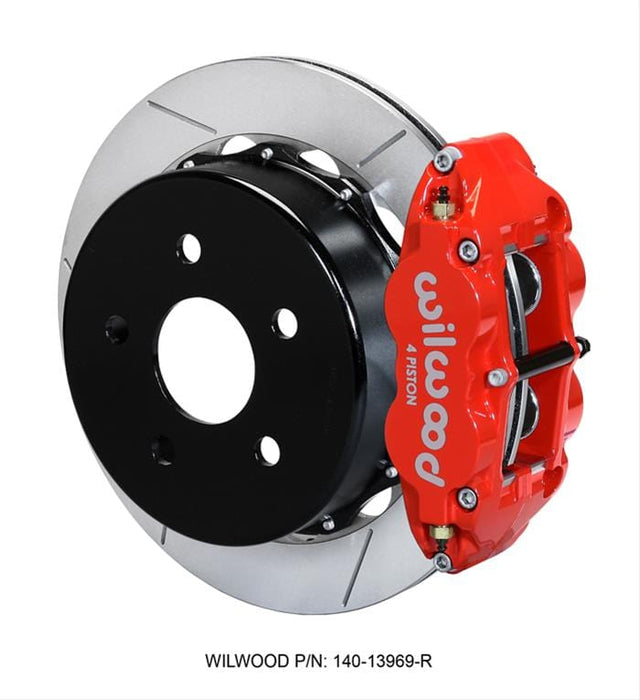 Wilwood Disc Brakes Wilwood Forged Narrow Superlite 4R Big Brake Rear Parking Brake Kits 140-13969-R Autofit
