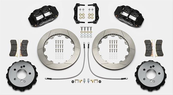 Wilwood Disc Brakes Wilwood Forged Narrow Superlite 4R Big Brake Rear Parking Brake Kits 140-14752 Autofit