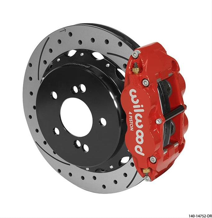 Wilwood Disc Brakes Wilwood Forged Narrow Superlite 4R Big Brake Rear Parking Brake Kits 140-14752-DR Autofit