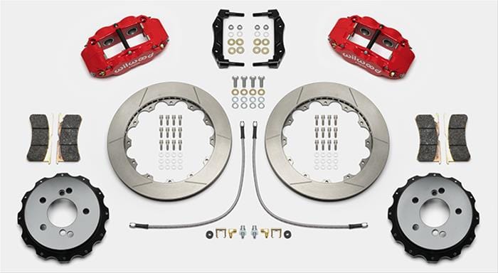 Wilwood Disc Brakes Wilwood Forged Narrow Superlite 4R Big Brake Rear Parking Brake Kits 140-14752-R Autofit