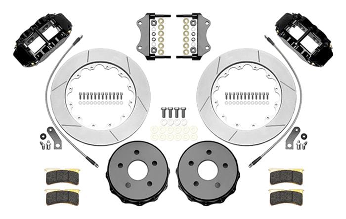 Wilwood Disc Brakes Wilwood Forged Narrow Superlite 4R Big Brake Rear Parking Brake Kits 140-15930 Autofit