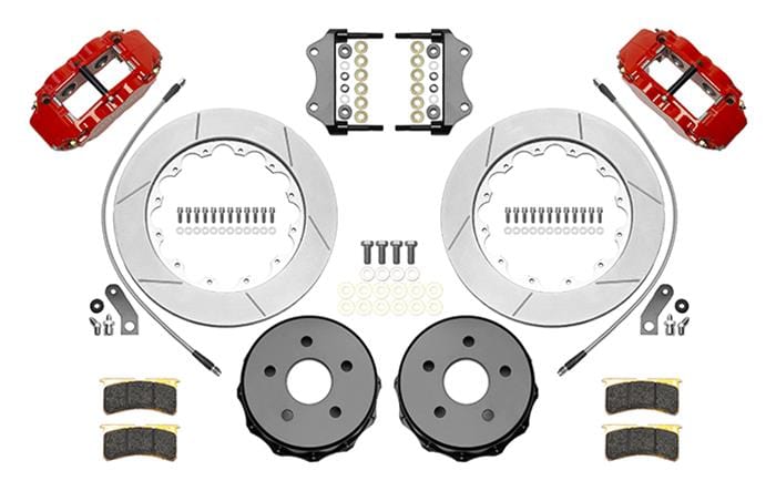 Wilwood Disc Brakes Wilwood Forged Narrow Superlite 4R Big Brake Rear Parking Brake Kits 140-15930-R Autofit
