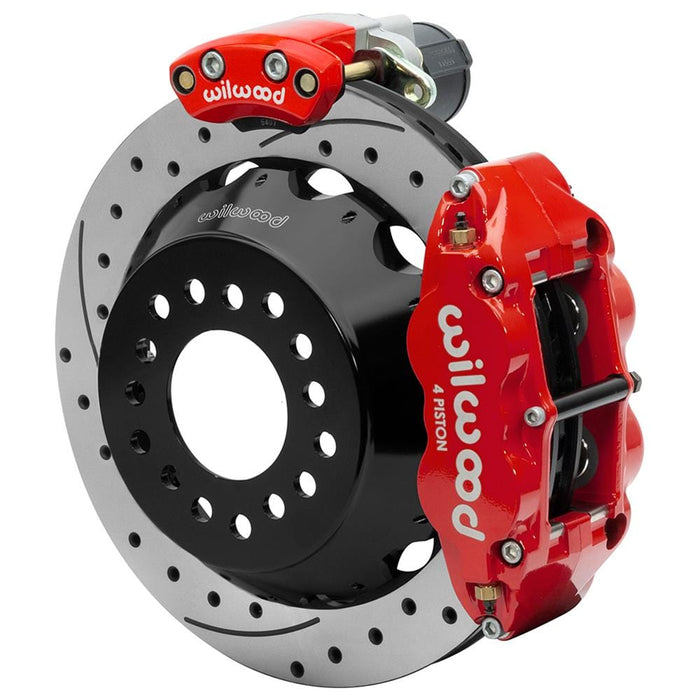 Wilwood Disc Brakes Wilwood Forged Narrow Superlite 4R Big Brake Rear Parking Brake Kits 140-16131-DR Autofit