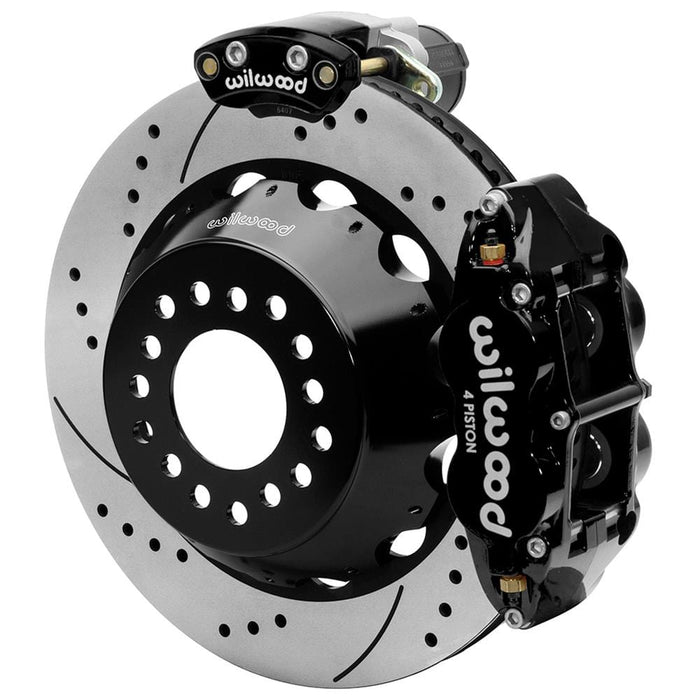 Wilwood Disc Brakes Wilwood Forged Narrow Superlite 4R Big Brake Rear Parking Brake Kits 140-16132-D Autofit