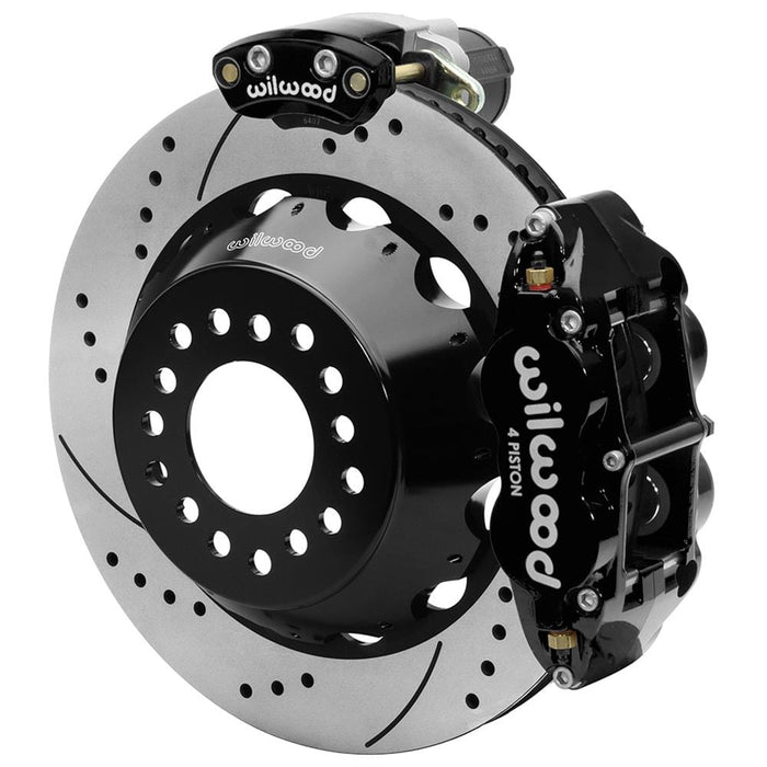 Wilwood Disc Brakes Wilwood Forged Narrow Superlite 4R Big Brake Rear Parking Brake Kits 140-16144-D Autofit