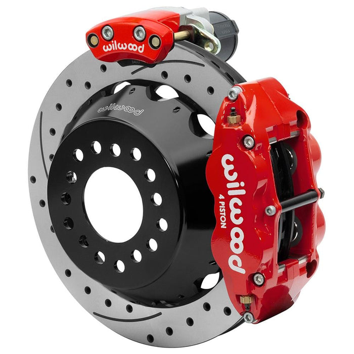 Wilwood Disc Brakes Wilwood Forged Narrow Superlite 4R Big Brake Rear Parking Brake Kits 140-16151-DR Autofit