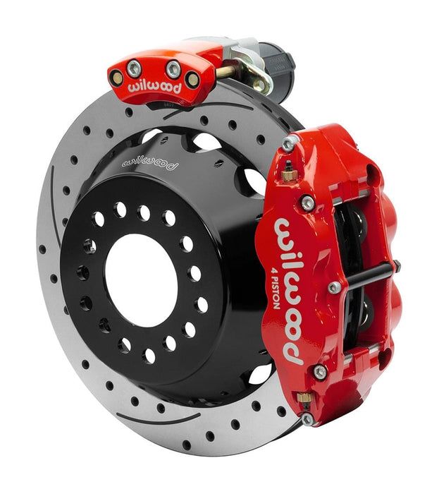 Wilwood Disc Brakes Wilwood Forged Narrow Superlite 4R Big Brake Rear Parking Brake Kits 140-16165-DR Autofit