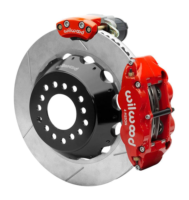Wilwood Disc Brakes Wilwood Forged Narrow Superlite 4R Big Brake Rear Parking Brake Kits 140-16166-R Autofit
