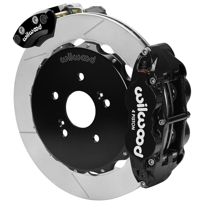Wilwood Disc Brakes Wilwood Forged Narrow Superlite 4R Big Brake Rear Parking Brake Kits 140-16347 Autofit