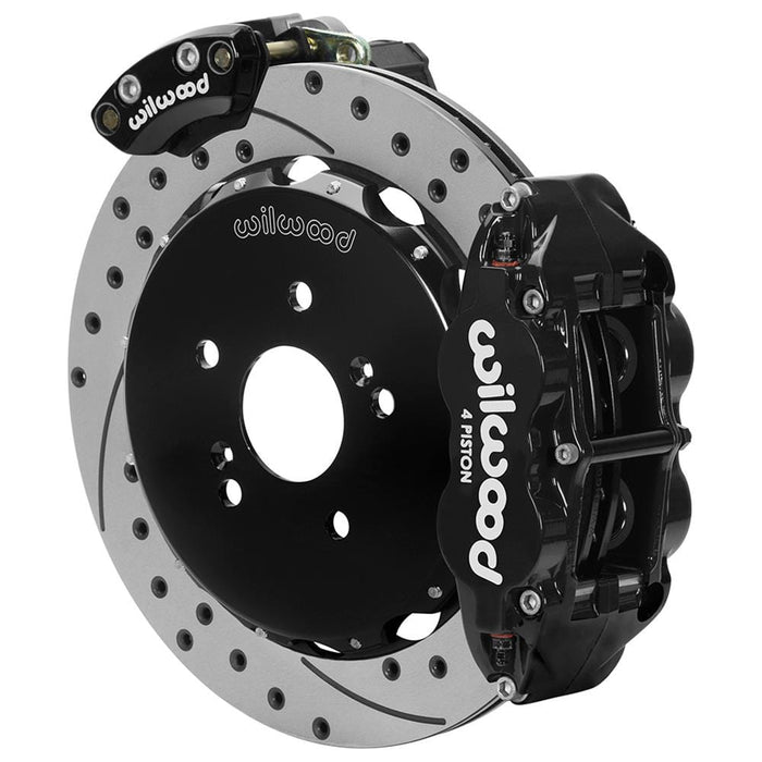 Wilwood Disc Brakes Wilwood Forged Narrow Superlite 4R Big Brake Rear Parking Brake Kits 140-16347-D Autofit