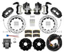 Wilwood Disc Brakes Wilwood Forged Narrow Superlite 4R Big Brake Rear Parking Brake Kits 140-16347-D Autofit