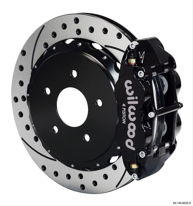 Wilwood Disc Brakes Wilwood Forged Narrow Superlite 4R Big Brake Rear Parking Brake Kits 140-8032-D Autofit
