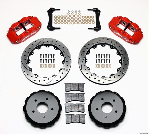Wilwood Disc Brakes Wilwood Forged Narrow Superlite 4R Big Brake Rear Parking Brake Kits 140-8032-DR Autofit