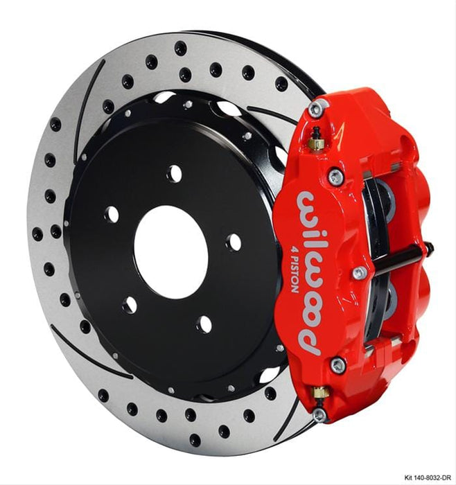 Wilwood Disc Brakes Wilwood Forged Narrow Superlite 4R Big Brake Rear Parking Brake Kits 140-8032-DR Autofit