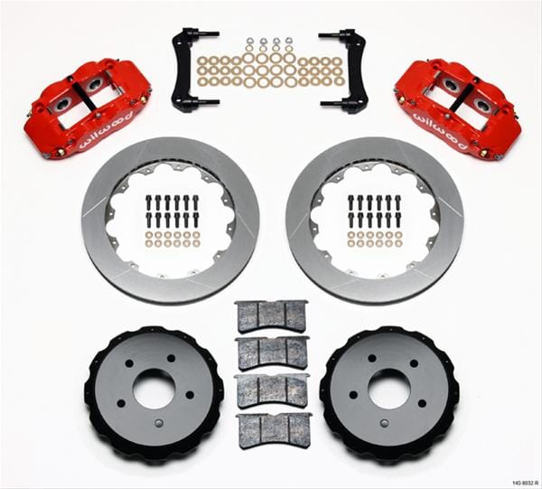 Wilwood Disc Brakes Wilwood Forged Narrow Superlite 4R Big Brake Rear Parking Brake Kits 140-8032-R Autofit