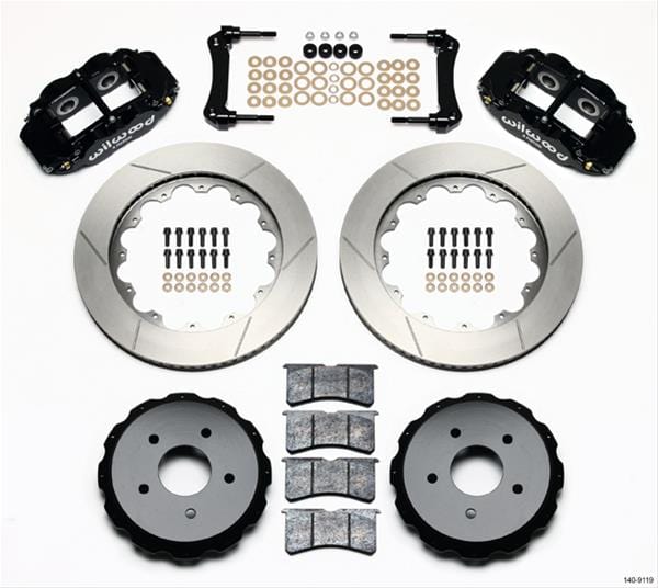 Wilwood Disc Brakes Wilwood Forged Narrow Superlite 4R Big Brake Rear Parking Brake Kits 140-9119-D Autofit