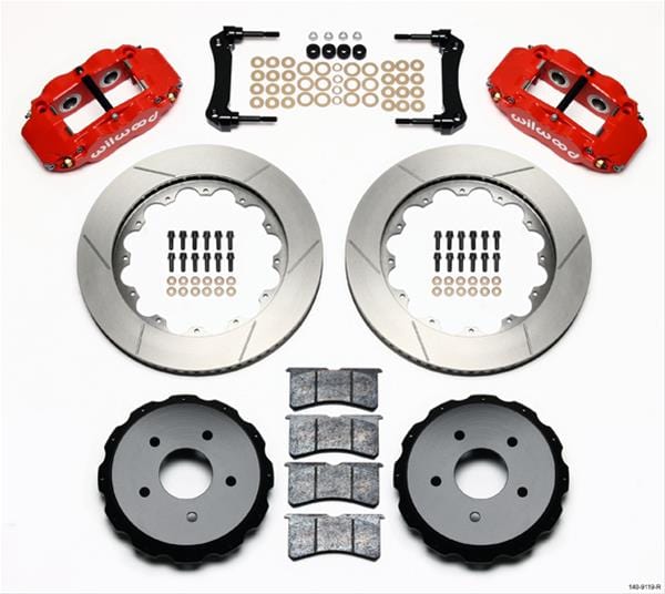 Wilwood Disc Brakes Wilwood Forged Narrow Superlite 4R Big Brake Rear Parking Brake Kits 140-9119-R Autofit