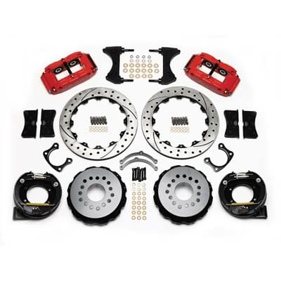 Wilwood Disc Brakes Wilwood Forged Narrow Superlite 4R Big Brake Rear Parking Brake Kits 140-9213-DR Autofit