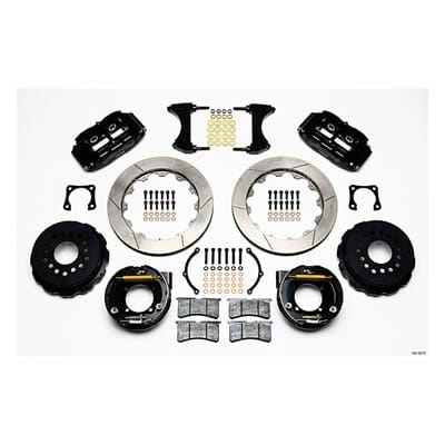 Wilwood Disc Brakes Wilwood Forged Narrow Superlite 4R Big Brake Rear Parking Brake Kits 140-9215 Autofit