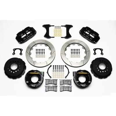 Wilwood Disc Brakes Wilwood Forged Narrow Superlite 4R Big Brake Rear Parking Brake Kits 140-9219 Autofit