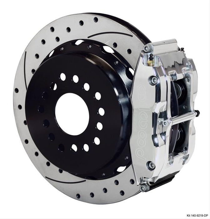 Wilwood Disc Brakes Wilwood Forged Narrow Superlite 4R Big Brake Rear Parking Brake Kits 140-9219-DP Autofit