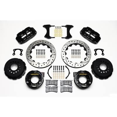 Wilwood Disc Brakes Wilwood Forged Narrow Superlite 4R Big Brake Rear Parking Brake Kits 140-9220-D Autofit