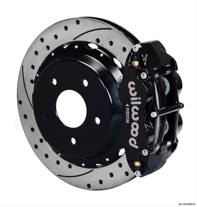 Wilwood Disc Brakes Wilwood Forged Narrow Superlite 4R Big Brake Rear Parking Brake Kits 140-9830-D Autofit