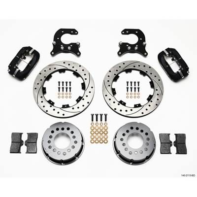 Wilwood Disc Brakes Wilwood Forged Narrow Superlite 4R Big Brake Rear Parking Brake Kits 140-9830-D Autofit