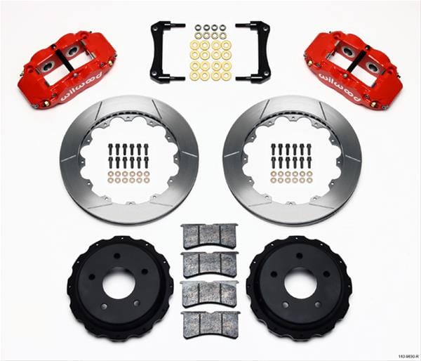 Wilwood Disc Brakes Wilwood Forged Narrow Superlite 4R Big Brake Rear Parking Brake Kits 140-9830-R Autofit